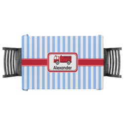 Firetruck Tablecloth - 58"x58" (Personalized)