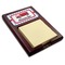 Firetruck Red Mahogany Sticky Note Holder (Personalized)