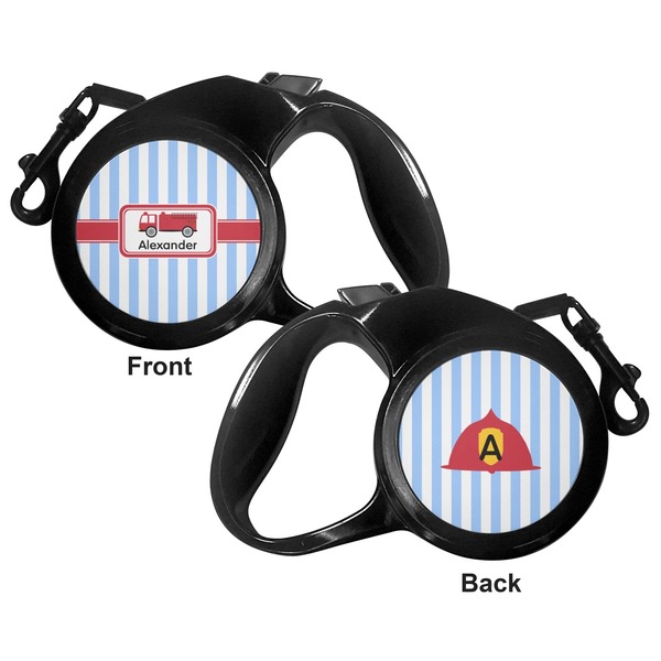 Firetruck Retractable Dog Leash - Small - Apvl