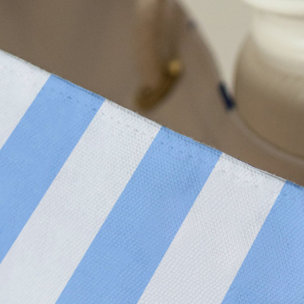 Firetruck Large Rope Tote - Close Up View