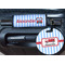 Firetruck Round Luggage Tag & Handle Wrap - In Context