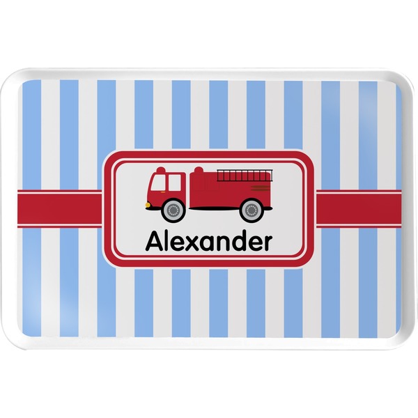 Custom Firetruck Serving Tray (Personalized)