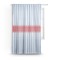 Firetruck Sheer Curtain With Window and Rod