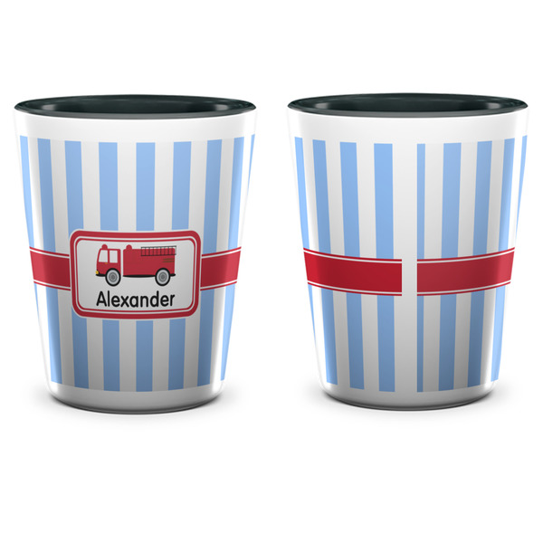 Firetruck Shot Glass - Two Tone - APPROVAL