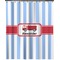 Firetruck Shower Curtain 70x90