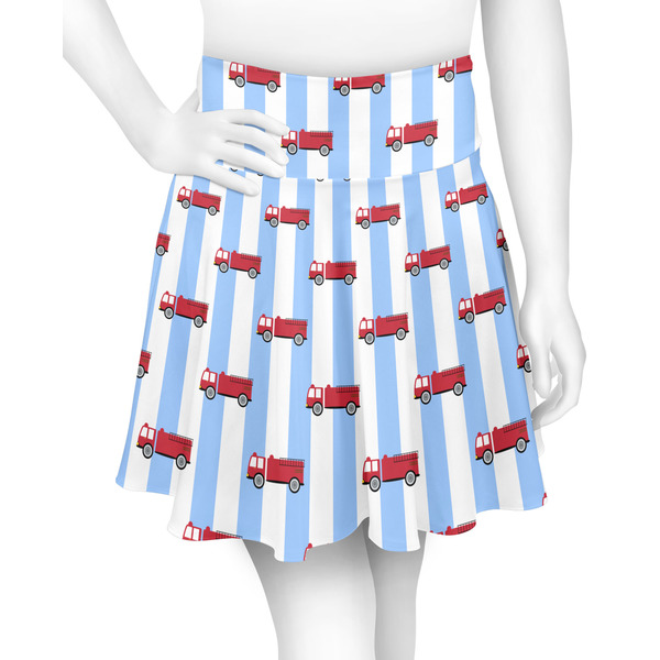 Custom Firetruck Skater Skirt - X Small