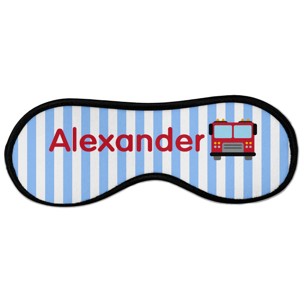Custom Firetruck Sleeping Eye Masks - Large (Personalized)