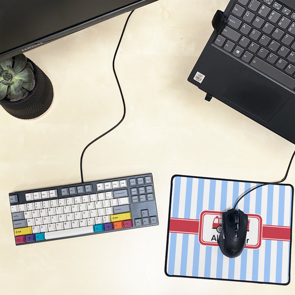 Firetruck Small Gaming Mats - LIFESTYLE