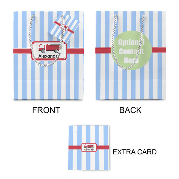 Firetruck Small Gift Bag - Approval