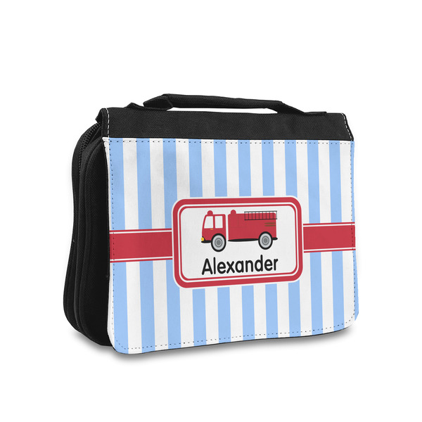 Custom Firetruck Toiletry Bag - Small (Personalized)