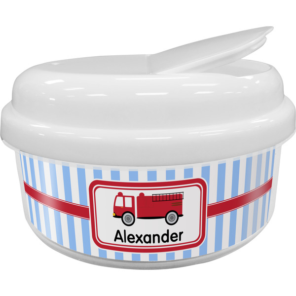 Custom Firetruck Snack Container (Personalized)