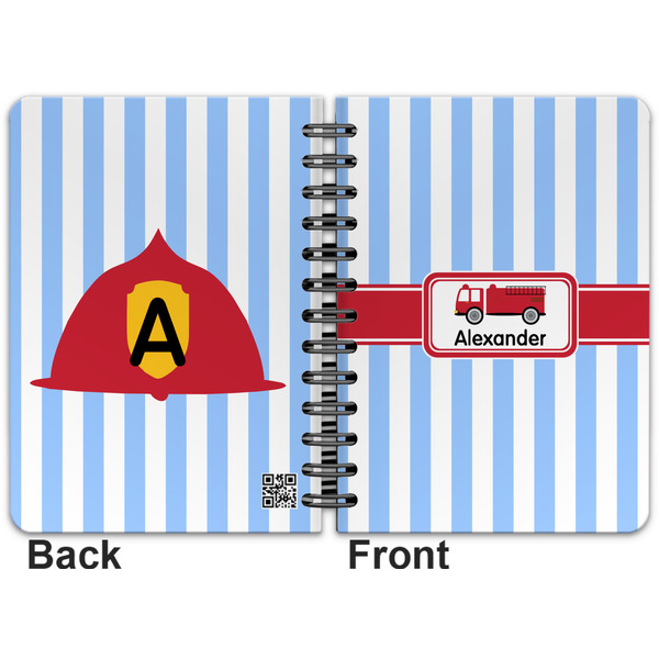 Firetruck Spiral Journal 5 x 7 - Apvl