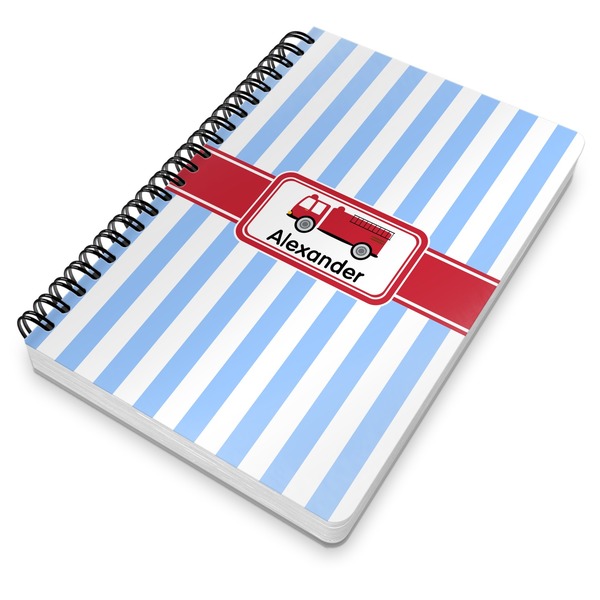 Firetruck Spiral Journal 7 x 10 - Main