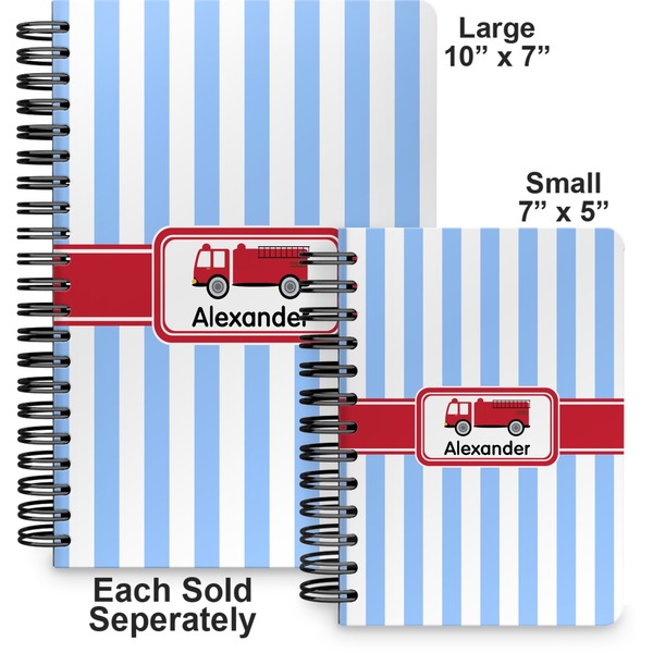 Firetruck Spiral Journal - Comparison