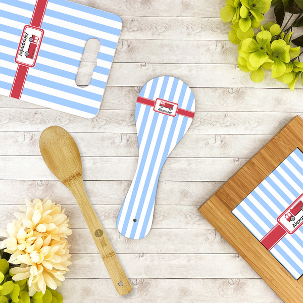 Firetruck Spoon Rest Trivet - LIFESTYLE