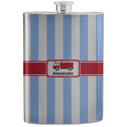Firetruck Stainless Steel Flask (Personalized)