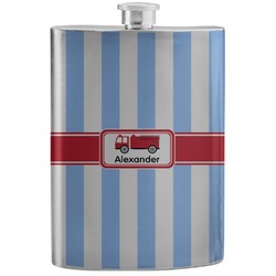 Firetruck Stainless Steel Flask (Personalized)