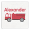 Firetruck Paper Dinner Napkins (Personalized)