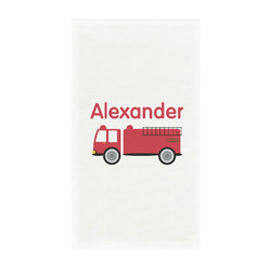 Firetruck Guest Towels - Full Color - Standard (Personalized)