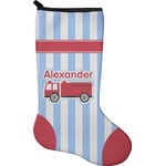 Firetruck Holiday Stocking - Neoprene (Personalized)