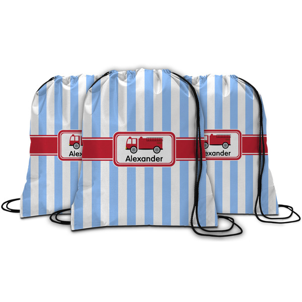 Firetruck String Backpack - MAIN