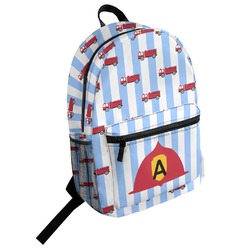 Firetruck Student Backpack (Personalized)