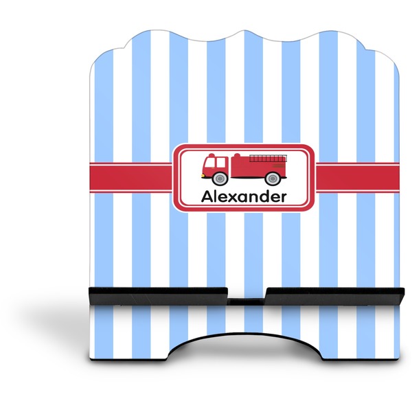Firetruck Stylized Tablet Stand - Front without iPad