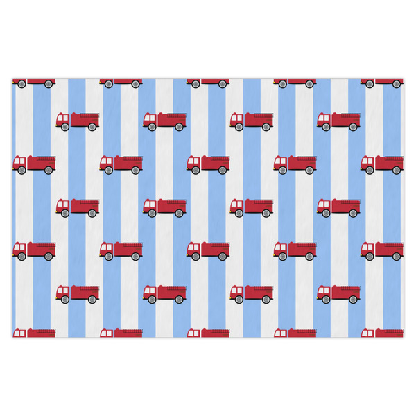 Custom Firetruck X-Large Tissue Papers Sheets - Heavyweight