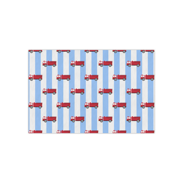 Custom Firetruck Tissue Paper Sheets - Small - Lightweight