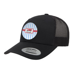Firetruck Trucker Hat - Black (Personalized)