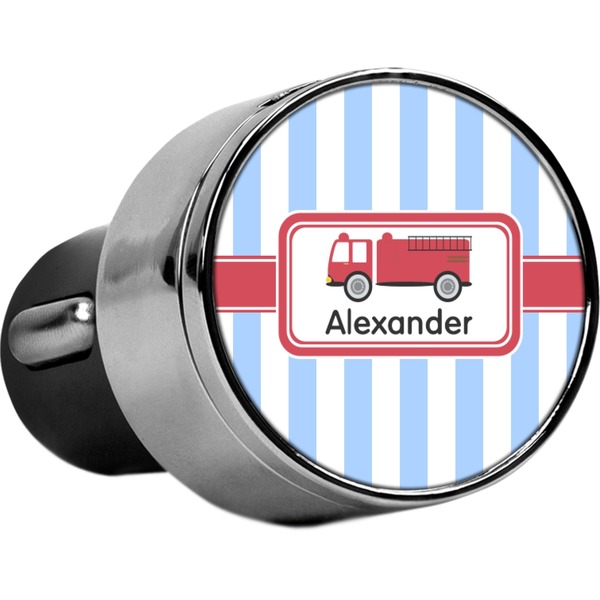 Custom Firetruck USB Car Charger (Personalized)
