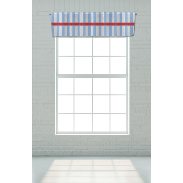 Firetruck Valance - On window