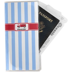 Firetruck Travel Document Holder