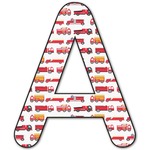 Firetruck Letter Decal - Small (Personalized)