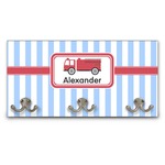 Firetruck Wall Mounted Coat Rack (Personalized)