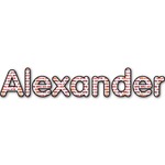 Firetruck Name/Text Decal - Small (Personalized)