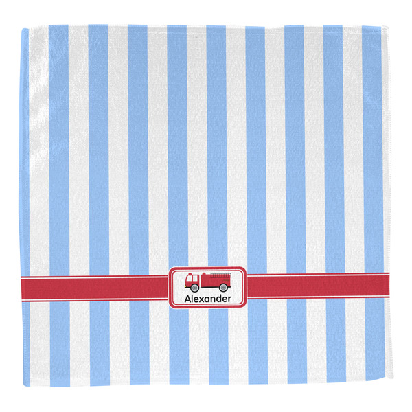 Firetruck Washcloth - Front - No Soap