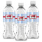 Firetruck Water Bottle Labels - Front View