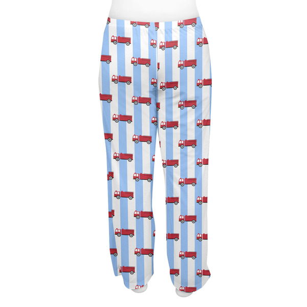 Firetruck Women's Pj on model - Back