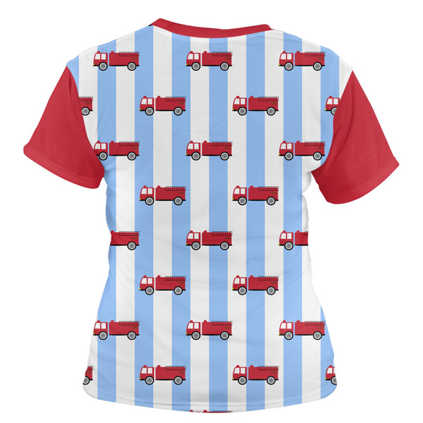 Firetruck Women's T-shirt Back