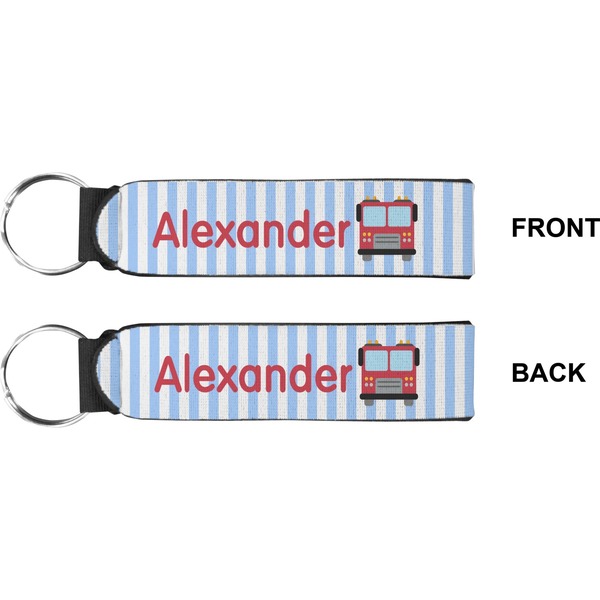 Firetruck Wristlet (Front + Back)