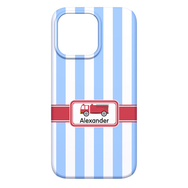 Firetruck iPhone 13 Pro Max Case - Back