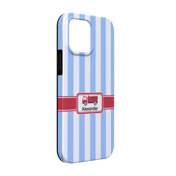 Custom Firetruck iPhone Case - Rubber Lined - iPhone 13 (Personalized)