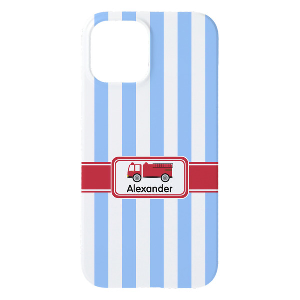 Firetruck iPhone 15 Plus Case - Back