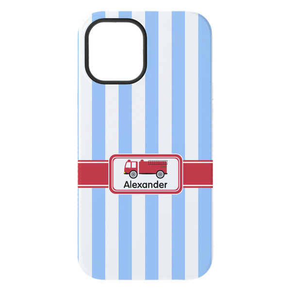 Firetruck iPhone 15 Plus Tough Case - Back