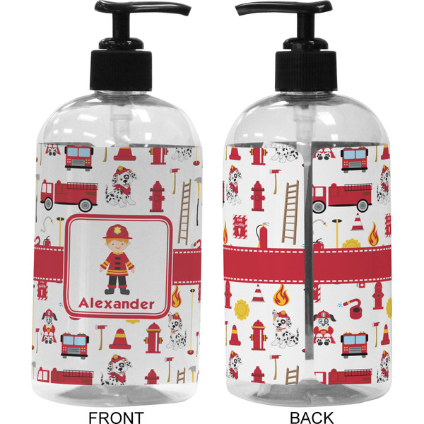 Firefighter 16 oz Plastic Liquid Dispenser (Approval)