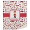 Firefighter Character Sherpa Throw Blanket (Personalized)
