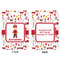 Firefighter Aluminum Luggage Tag (Front + Back)