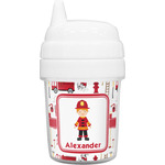 Firefighter Character Baby Sippy Cup (Personalized)
