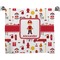 Firefighter Full Print Bath Towel (Personalized)